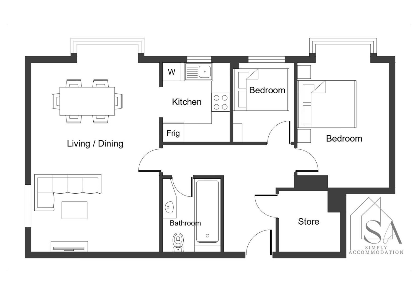 Stylish 2Br Flat - 2 Free Parking Spaces - Near Lgw Airport Crawley  Esterno foto